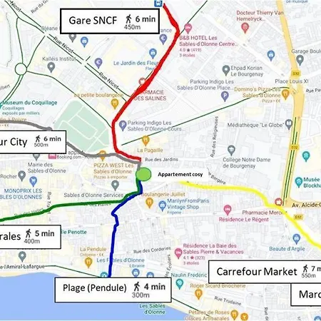 Cosy, Idealement Situe En Centre-ville شقة *